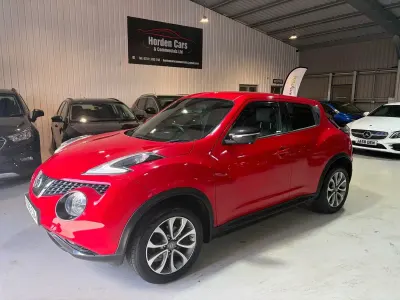 Used Nissan Juke Tekna 110 HP (80 kW) 2015 Red SUV