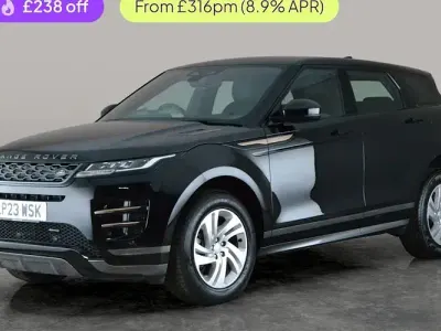 Used Land Rover Range Rover evoque R-Dynamic 207 HP (152 kW) 2023 Black SUV