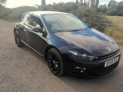 Used VW Scirocco GT 140 HP (102 kW) 2009 Black Coupe