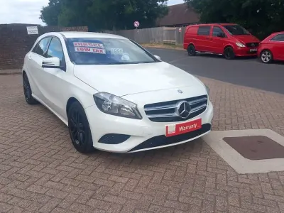Used Mercedes A180 109 HP (80 kW) 2014 White Hatchback