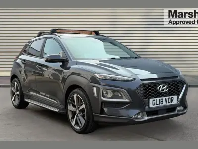 Used Hyundai Kona Premium 177 HP (130 kW) 2018 Grey SUV