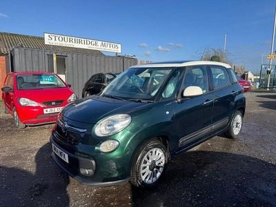 Used Fiat 500L Lounge 85 HP (62 kW) 2014 Green/white MPV
