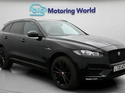Used Jaguar F-Pace R-Sport 250 HP (183 kW) 2020 Black SUV