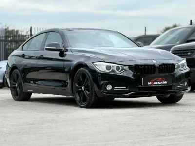 Begagnad BMW 420 Luxury Line 184 HK (135 kW) 2015 Svart Sportkupé