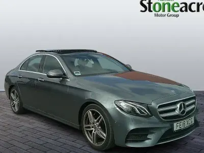 Used Mercedes E220 AMG Line Premium 194 HP (142 kW) 2018 Grey Sedan