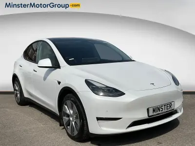 Used Tesla Model Y Long Range AWD 378 kW (514 HP) 2022 White SUV