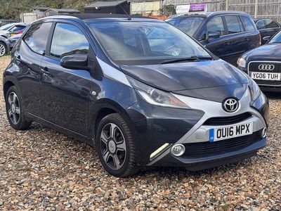 Used Toyota Aygo X-clusiv 68 HP (50 kW) 2016 Grey Hatchback