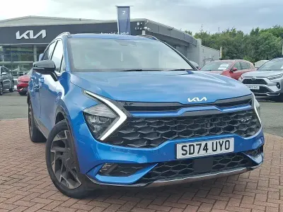Used Kia Sportage GT-Line 157 HP (115 kW) 2024 Blue SUV