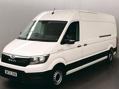 Used MAN TGE 140 HP (102 kW) 2022 White Van