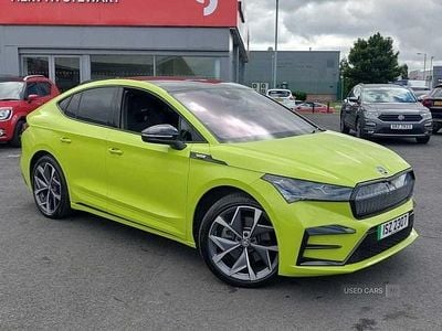 Green Used 2022 Skoda Enyaq iV vRS SUV | £27,990 (Fair price)