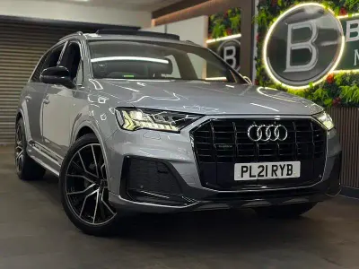 Used Audi Q7 S-Line 2021 Silver SUV