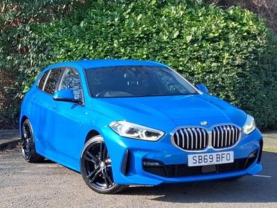 Usado BMW 118 M Sport 140 HP (102 kW) 2019 Azul Citadino