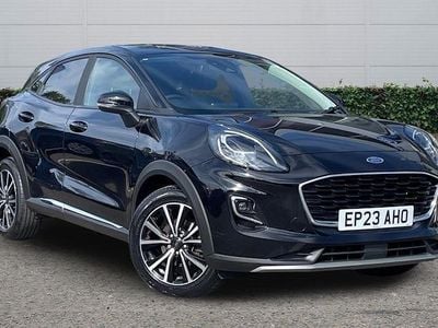 Used Ford Puma Titanium 125 HP (91 kW) 2023 Black SUV