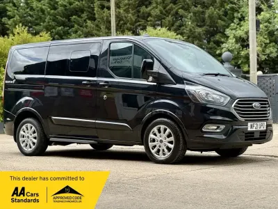 Used Ford Tourneo Custom Titanium 2021 Black Van