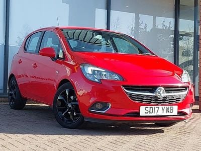 Used Vauxhall Corsa SRi 75 HP (55 kW) 2017 Red Hatchback