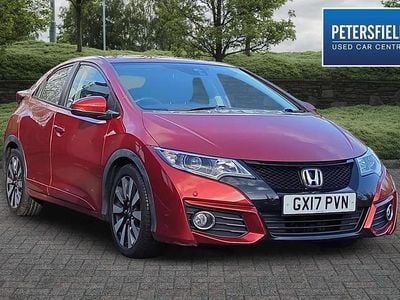 Red Used 2017 Honda Civic SE Plus Hatchback | £10,790 (Fair price)