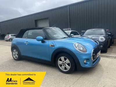 Used Mini Cooper Cabriolet 136 HP (100 kW) 2017 Blue Cabriolet