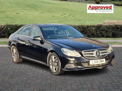 Black Used 2016 Mercedes E220 Premium Sedan | £10,807 (Fair price)