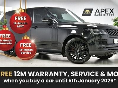 Black Used 2018 Land Rover Range Rover S SUV | £30,999 (Fair price)
