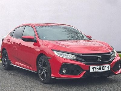 Used Honda Civic Sport 182 HP (133 kW) 2019 Red Hatchback