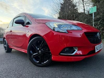 Used Vauxhall Corsa Edition 100 HP (73 kW) 2015 Red Hatchback