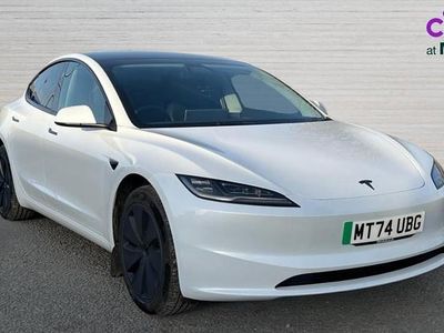 Used Tesla Model 3 Long Range RWD 235 kW (320 HP) 2024 White Sedan