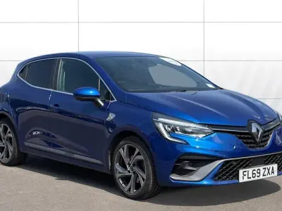 Used Renault Clio RS Line 131 HP (96 kW) 2019 Blue Hatchback