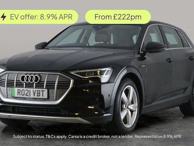 Black Used 2021 Audi e-tron Comfort SUV | £14,487 (Good price)