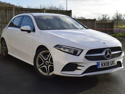 White Used 2018 Mercedes A180 AMG line Hatchback | £15,350 (A bit pricey)