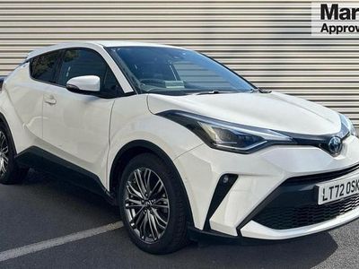 White Used 2022 Toyota C-HR SUV | £19,100 (Fair price)