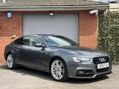 Used Audi A5 Sportback Advanced 190 HP (139 kW) 2016 Grey Hatchback