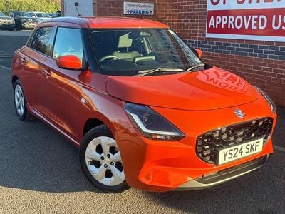 Orange Used 2024 Suzuki Swift Hatchback | £17,295 (Expensive)