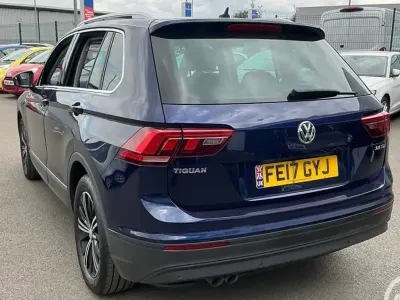 Used VW Tiguan SE 150 HP (110 kW) 2017 Blue SUV