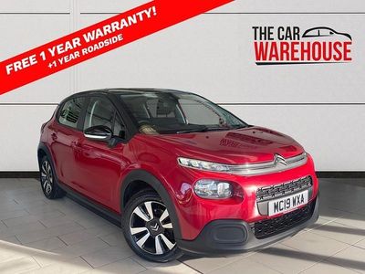 Used Citroën C3 Feel 81 HP (59 kW) 2019 Red Hatchback