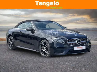 Used Mercedes E300 AMG Line Premium Plus 245 HP (180 kW) 2018 Black Cabriolet