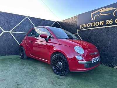 Usado Fiat 500 Lounge 69 HP (50 kW) 2008 Vermelho Citadino