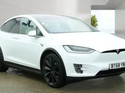 Used Tesla Model X 448 kW (610 HP) 2018 White SUV