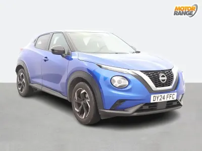 Used Nissan Juke N-Connecta 114 HP (83 kW) 2024 Blue SUV