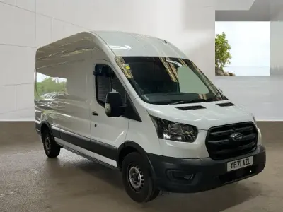 Used Ford Transit 130 HP (95 kW) 2021 White Van