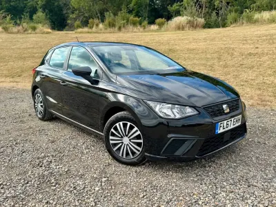 Used Seat Ibiza 75 HP (55 kW) 2017 Black Hatchback