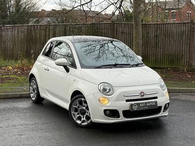 White Used 2014 Fiat 500 S Hatchback | £3,900 (Fair price)
