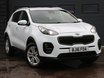 Used Kia Sportage 130 HP (95 kW) 2016 White SUV
