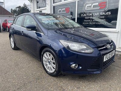 Used Ford Focus Titanium 115 HP (84 kW) 2012 Blue Hatchback
