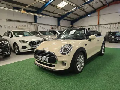Used Mini Cooper Cabriolet Classic 2020 White Cabriolet