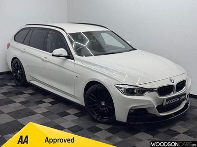White Used 2017 BMW 320 M Sport Estate | £13,500 (Fair price)