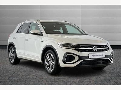 White Used 2025 VW T-Roc R-line SUV | £26,280 (Fair price)