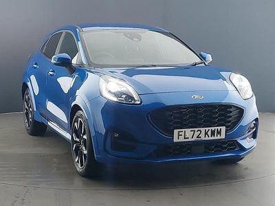 Blue Used 2022 Ford Puma ST-Line X Hatchback | £17,998 (Fair price)