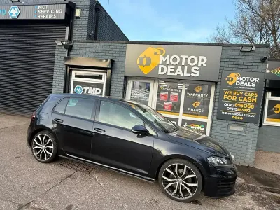Used VW Golf VII GTD 181 HP (133 kW) 2016 Black Hatchback