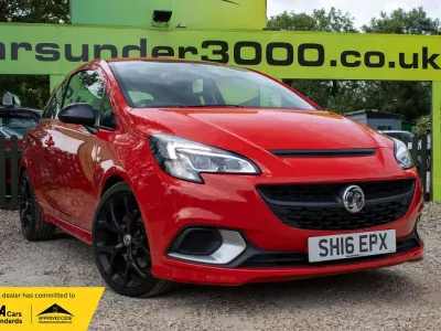 Used Vauxhall Corsa 205 HP (150 kW) 2016 Red Hatchback