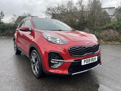 Used Kia Sportage GT-Line 174 HP (127 kW) 2019 Red SUV